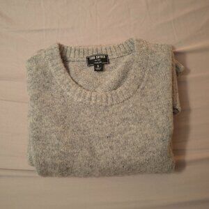 Todd Snyder Cambridge Crewneck in Silver Grey